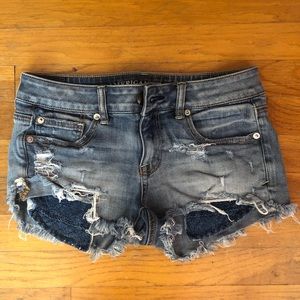 American Eagle jean shorts